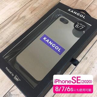 カンゴール(KANGOL)のKANGOL iPhoneSE2/8/7 MIRROR BOX スマホケース (iPhoneケース)