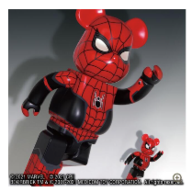 BE@RBRICK SPIDER-MAN UPGRADED SUIT 新品未開封