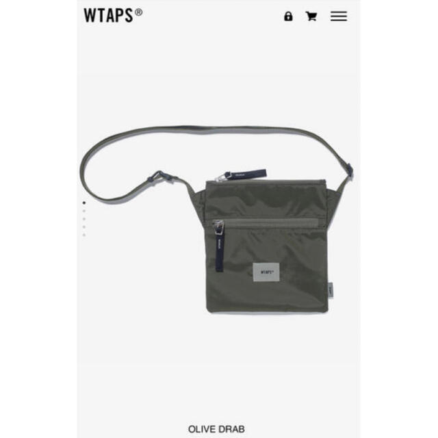 無条件！特別価格 wtaps スリングポーチ ショルダーバック バッグ mor