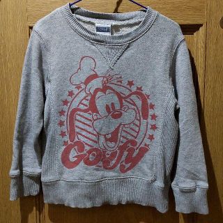 ディズニー(Disney)のディズニー　グーフィーのトレーナー　サイズ110　<c120>(Tシャツ/カットソー)