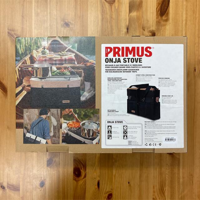 PRIMUS(プリムス)の新品 PRIMUS プリムス ONJA オンジャ ブラック 黒 P-COJ-BK スポーツ/アウトドアのアウトドア(ストーブ/コンロ)の商品写真