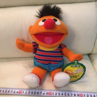 セサミストリート(SESAME STREET)のセサミストリート アーニー ブルブル おしゃべり ヴィンテージぬいぐるみ(ぬいぐるみ)