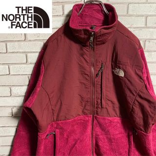 ザノースフェイス(THE NORTH FACE)の90s 古着 ノースフェイス デナリジャケット 刺繍ロゴ フリース ゆるだぼ(ブルゾン)