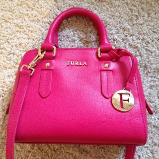 フルラ(Furla)のFURLA エレナ S 2way バッグ グロスピンク♡(ハンドバッグ)