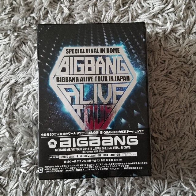 BIGBANG(ビッグバン)のBIGBANG　ALIVE　TOUR　2012　IN　JAPAN　SPECIAL エンタメ/ホビーのDVD/ブルーレイ(ミュージック)の商品写真