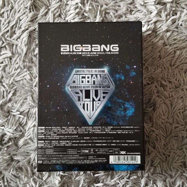 BIGBANG(ビッグバン)のBIGBANG　ALIVE　TOUR　2012　IN　JAPAN　SPECIAL エンタメ/ホビーのDVD/ブルーレイ(ミュージック)の商品写真