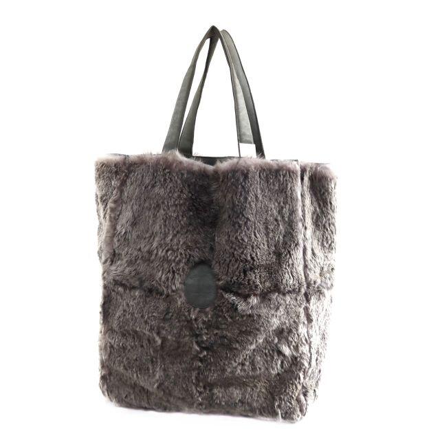 CHANEL Lapin Real Fur Chain Tote Bag 黒 大阪超安い - emmacoffey.ie