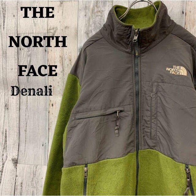 THE NORTH FACE - US規格ノースフェイスデナリジャケット刺繍ロゴ灰色