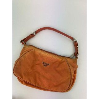 プラダ(PRADA)のPRADA　オレンジ　バッグ(ハンドバッグ)