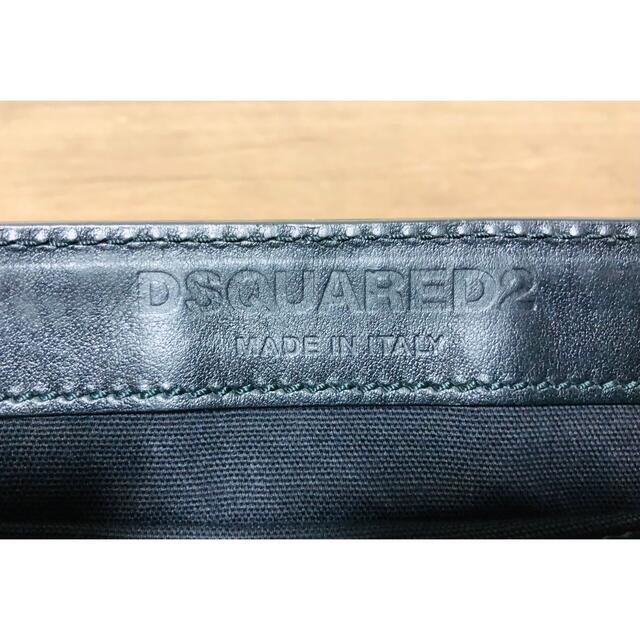 DSQUARED2(ディースクエアード)のDSQUARED2/ディースクエアード　カービングレザー　クラッチバッグ メンズのバッグ(セカンドバッグ/クラッチバッグ)の商品写真