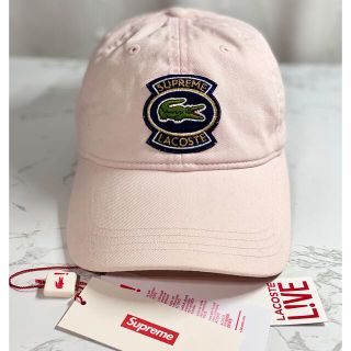 シュプリーム(Supreme)のSupreme LACOSTE Twill 6-Panel Cap(キャップ)