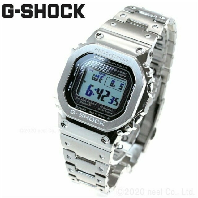 G-SHOCK - G-SHOCK フルメタル シルバー 木村拓哉 GMW-B5000D-1JFの ...