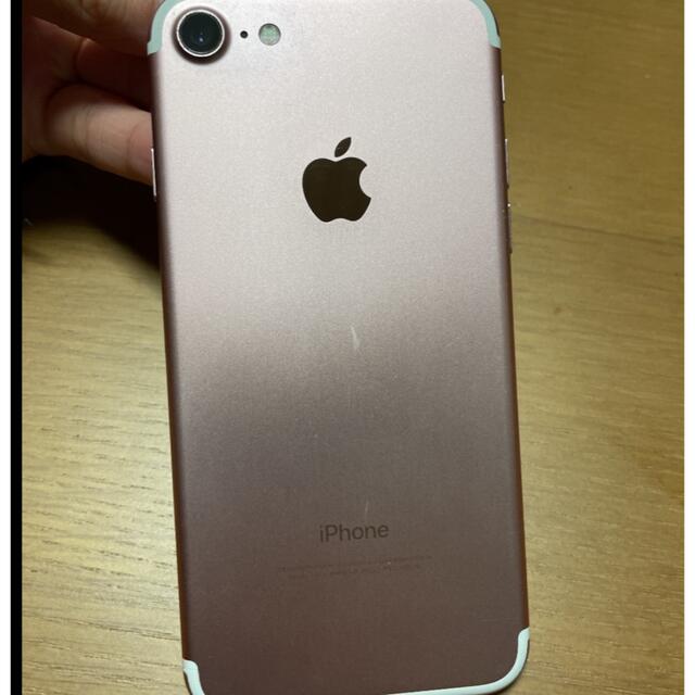 iPhone 7  Rose Gold 128GB ドコモ　アイフォン　本体スマートフォン本体