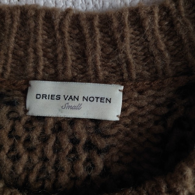 Dries Van Noten 20aw ルック使用 ニット 襟付きニット