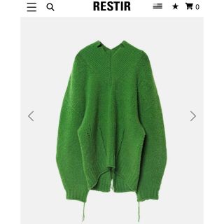 リステア(RESTIR)の♡様　専用！RESTIR IRENE ざっくりニット　完売品(ニット/セーター)