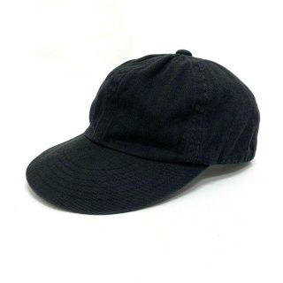 ワンエルディーケーセレクト(1LDK SELECT)のCOMESANDGOES COTTON 6PANELS CAP 黒 キャップ(キャップ)