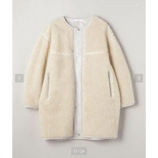 ユナイテッドアローズ(UNITED ARROWS)のASTRAET ボアコート(ロングコート)