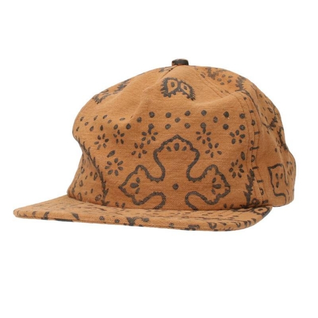 ルード 21AW ペイズリー総柄ベースボールキャップ ハンドメイドのファッション小物(帽子)の商品写真