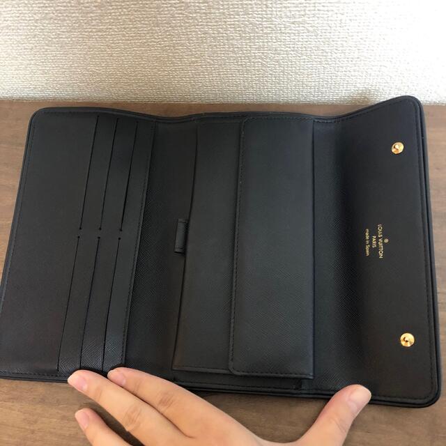 LOUIS VUITTON レア モノグラムミニ 三つ折り長財布 ネイビー