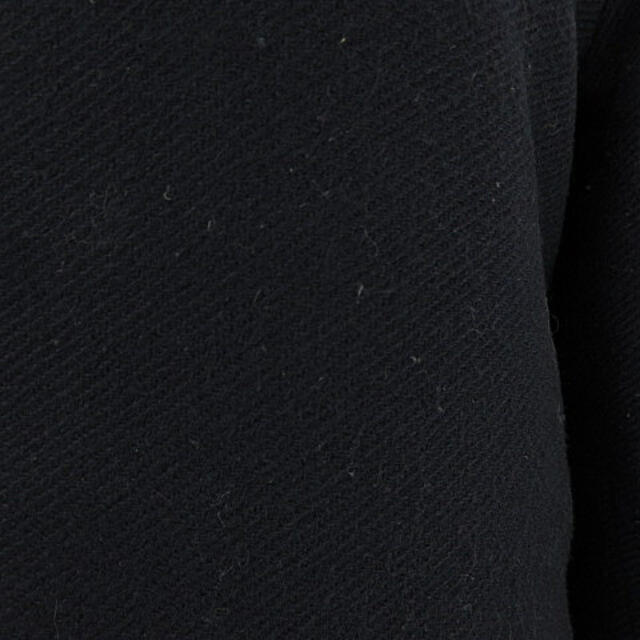 ヘルノ HERNO ダウンコート ウール 切替 スタンドカラー ネイビー46cm袖丈