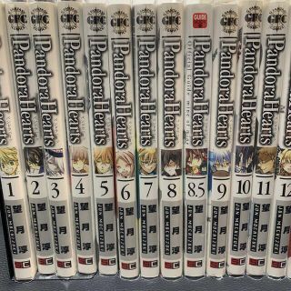 スクウェアエニックス(SQUARE ENIX)のＰａｎｄｏｒａ　Ｈｅａｒｔｓ 全巻　8.5巻 24＋1巻　特典2点付き！(その他)
