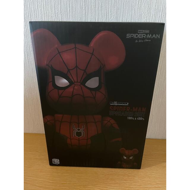 BE@RBRICK スパイダーマン UPGRADED SUIT100%&400%