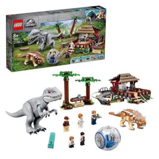 レゴ(Lego)のレゴ ジュラシックワールド インドミナスレックス アンキロサウルス 75941(キャラクターグッズ)