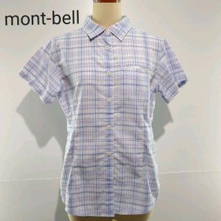 モンベル(mont bell)のmont-bell　モンベル　チェック半袖シャツ(シャツ/ブラウス(半袖/袖なし))