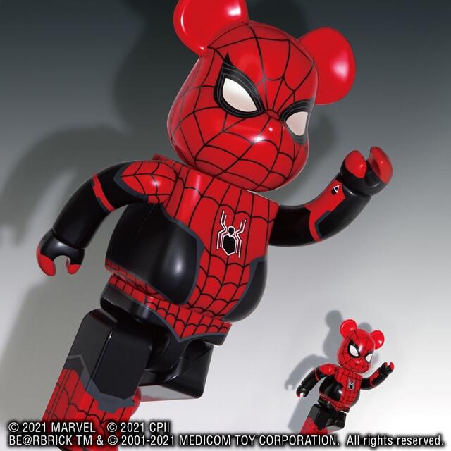 BE@RBRICK スパイダーマン　セブンネット限定　100% & 400%