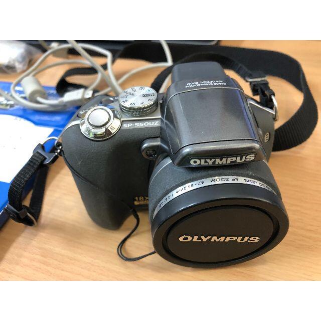 OLYMPUS(オリンパス)のOLYMPUS CAMEDIA SP SP-550UZ スマホ/家電/カメラのカメラ(デジタル一眼)の商品写真