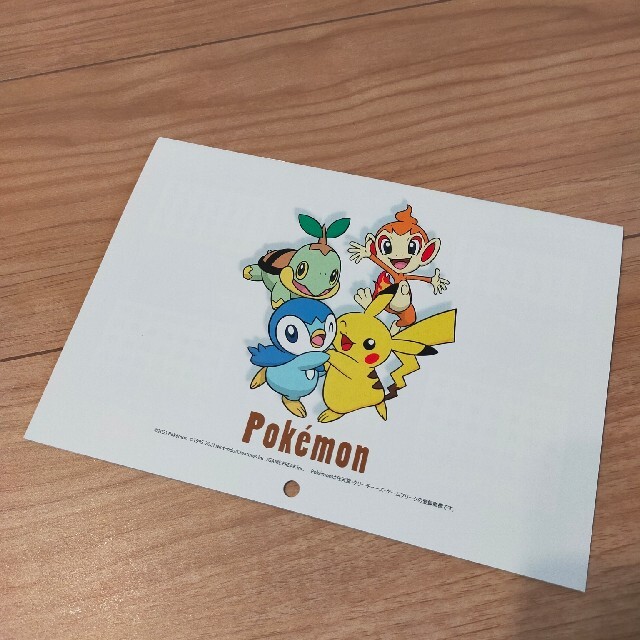 【せーみや りな様専用】ムーミン、ポケモンカレンダー 日本生命 2022 エンタメ/ホビーのおもちゃ/ぬいぐるみ(キャラクターグッズ)の商品写真