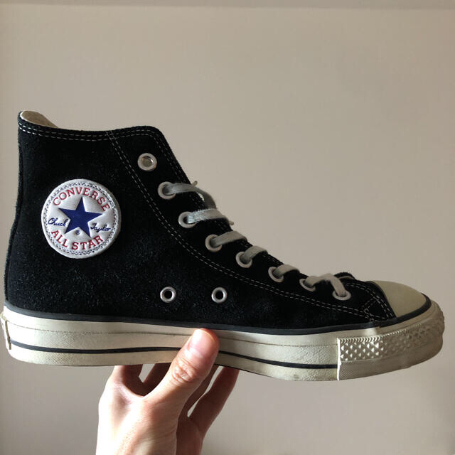 カテゴリ CONVERSE チャックテイラー ハイ ブラックの通販 by ランド's カテゴリ CONVERSE チャックテイラー ハイ ブラックの通販 by ランド's