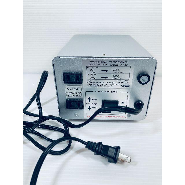 カシムラ TI-19 変圧器(100V⇔110-130V 定格容量1500W) - www.brava
