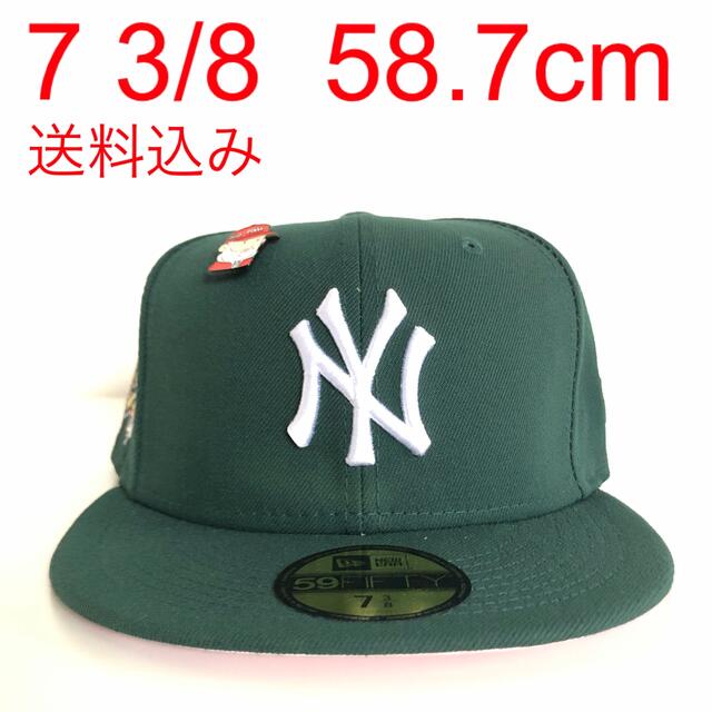 キャップツバ裏ピンク New Era Cap 3/8 ニューエラ ヤンキース