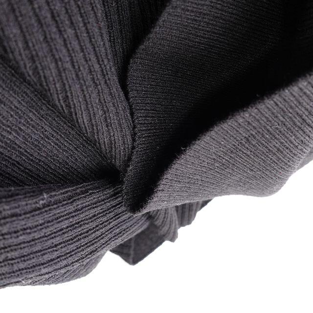 FRAMeWORK(フレームワーク)のFRAMeWORK　ニットスカート付きパンツ　レディース　ブラック レディースのスカート(ひざ丈スカート)の商品写真