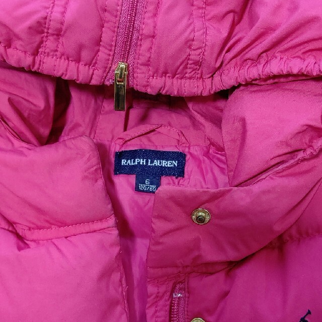 Ralph Lauren(ラルフローレン)のダウンコート キッズ/ベビー/マタニティのキッズ服女の子用(90cm~)(コート)の商品写真