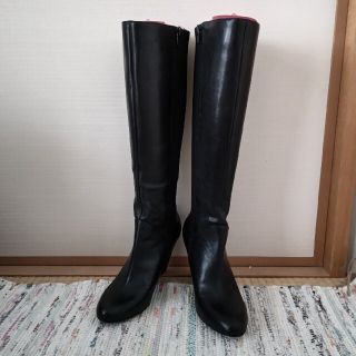 ナインウエスト(NINE WEST)の未使用　NINE WEST　ナインウエスト　ウエッジソール　ロングブーツ(ブーツ)