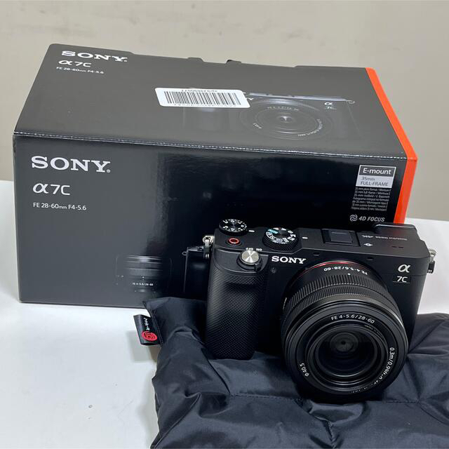 極上 美品  SONY α7c ILCE-7CL レンズキット E-MOUNT スマホ/家電/カメラのカメラ(ミラーレス一眼)の商品写真