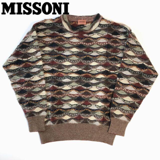 megumilk_shopMISSONI マルチカラー プルオーバー 波ボーダー イタリア製