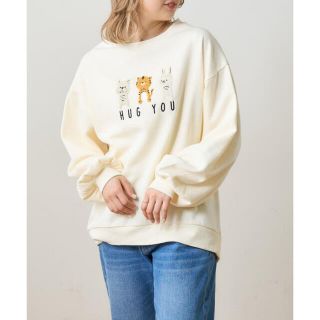 新品✨タグ付き♪定価5,380円　裏起毛で冬でも暖かく着ることができます♪(トレーナー/スウェット)