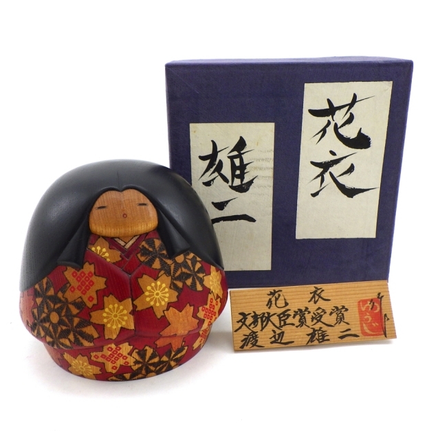 渡辺雄二作 創作こけし 『花衣』 彫刻の通販 by FUKUCHAN ラクマ 渡辺雄二作 創作こけし 『花衣』 彫刻の通販 by FUKUCHAN ラクマ