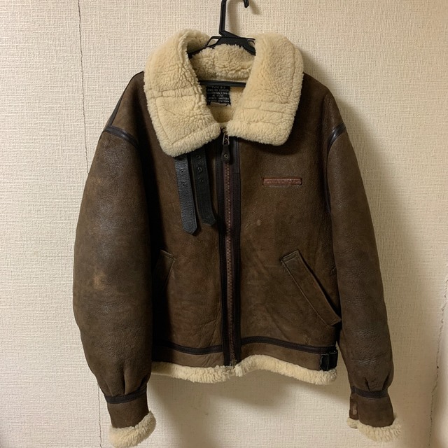USA製 AVIREX AC-17755 B-3 ムートンフライトジャケット 専門ショップ