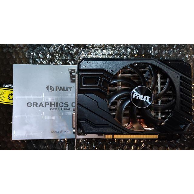 【美品・】PALIT GTX1660Ti StormX Bulk8ピン×1