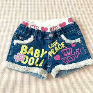 ベビードール(BABYDOLL)の子供　ショートパンツ　110cm  BABY DOLL 2枚組(パンツ/スパッツ)