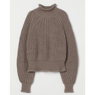 ◆完売◆H&M チャンキーニット リブニットハイネックセーター　XLサイズ