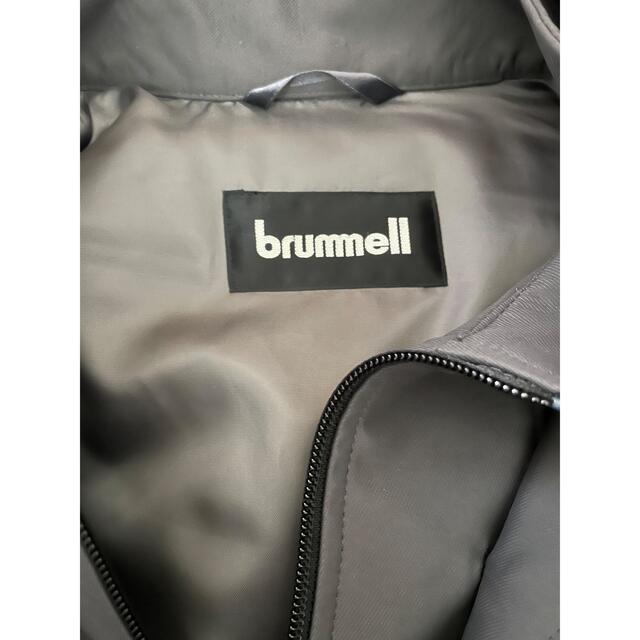 brummell  ブランメル　コート　グレー　LL メンズのジャケット/アウター(ステンカラーコート)の商品写真