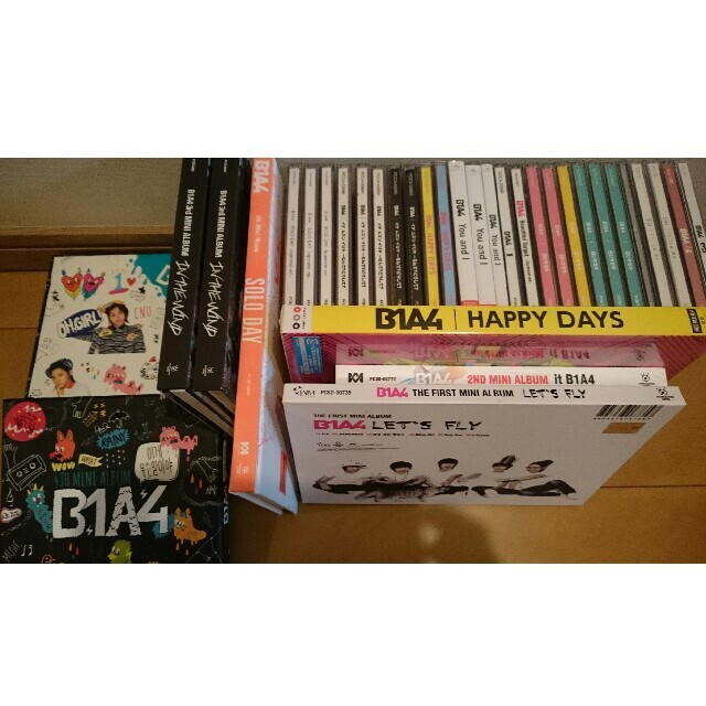 B1A4(ビーワンエーフォー)のB1A4  CD&DVD&トレカ まとめて エンタメ/ホビーのCD(K-POP/アジア)の商品写真