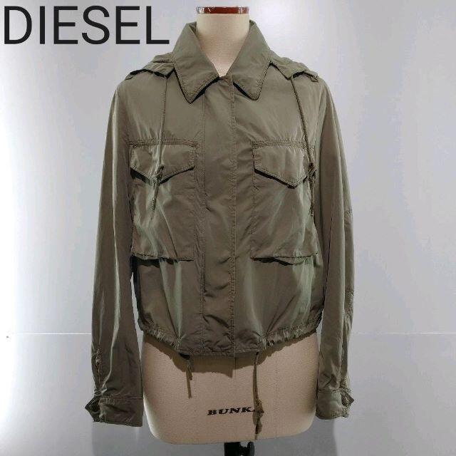 DIESEL(ディーゼル)のDIESEL ディーゼル　2wey ミリタリーコットンジャケット レディースのジャケット/アウター(ミリタリージャケット)の商品写真