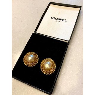 シャネル(CHANEL)のCHANEL シャネル パールイヤリング ヴィンテージ(イヤリング)