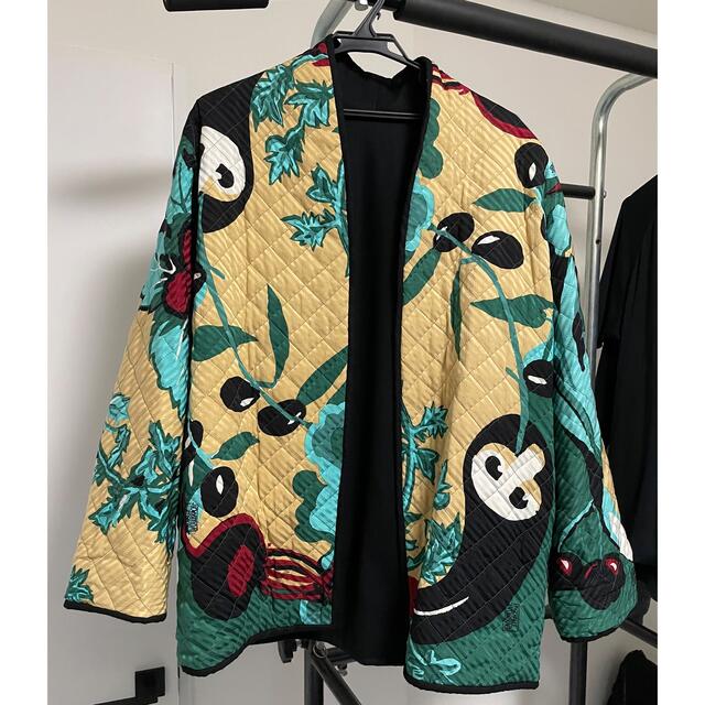 ジャケット ブルゾン ポンチョ 柄